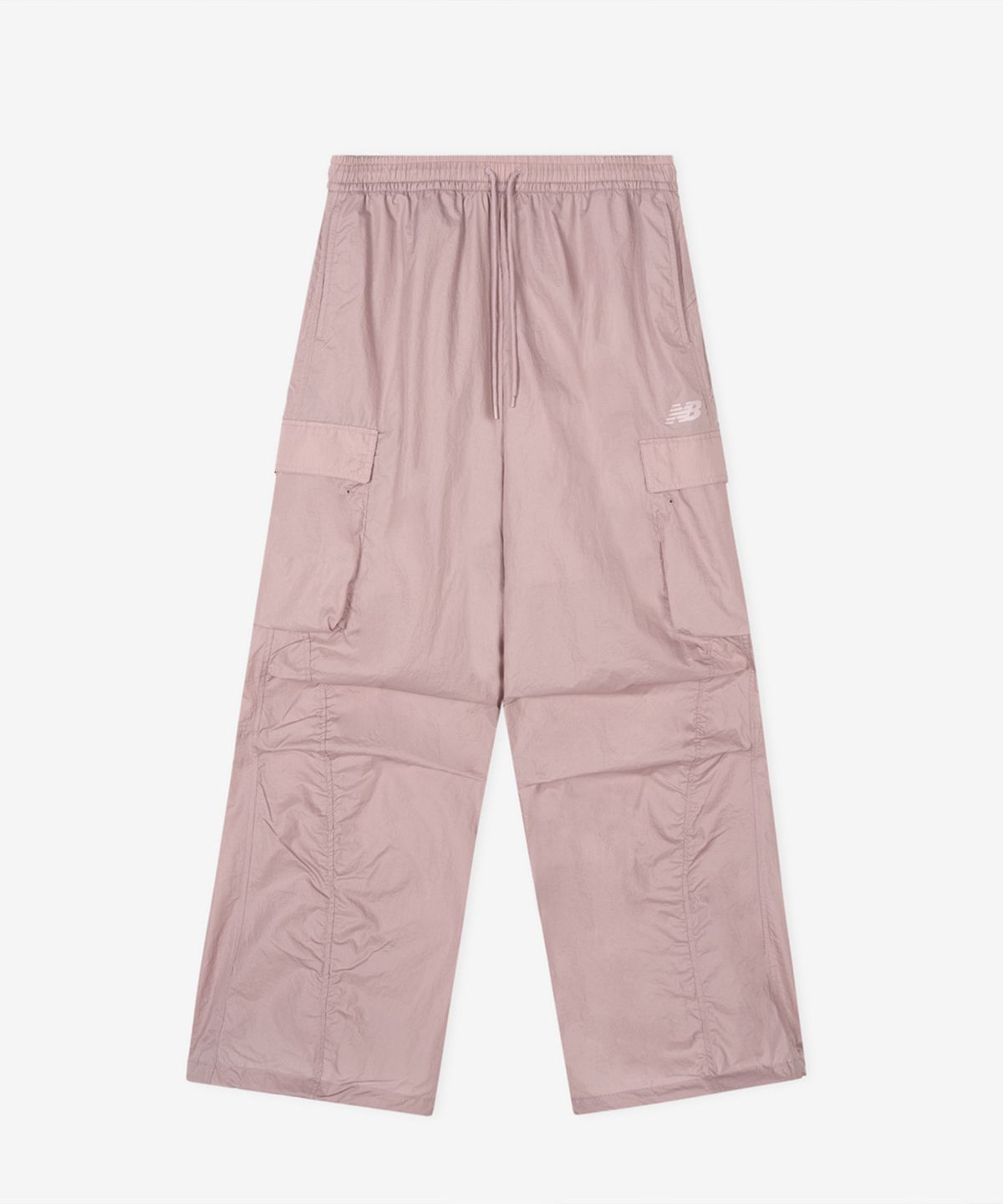 뉴발란스(NEW BALANCE) NBNTG2W412 / WOMEN 에센셜 경량 우븐 카고 와이드 팬츠 (G/PINK)