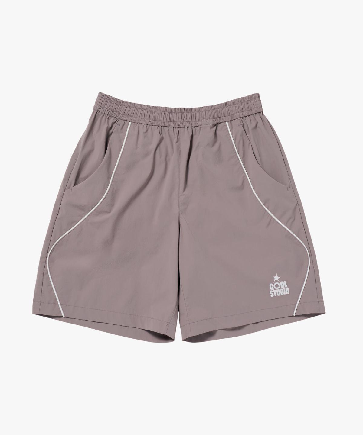 골스튜디오(GOALSTUDIO) 9 BERMUDA SHORTS-BROWN