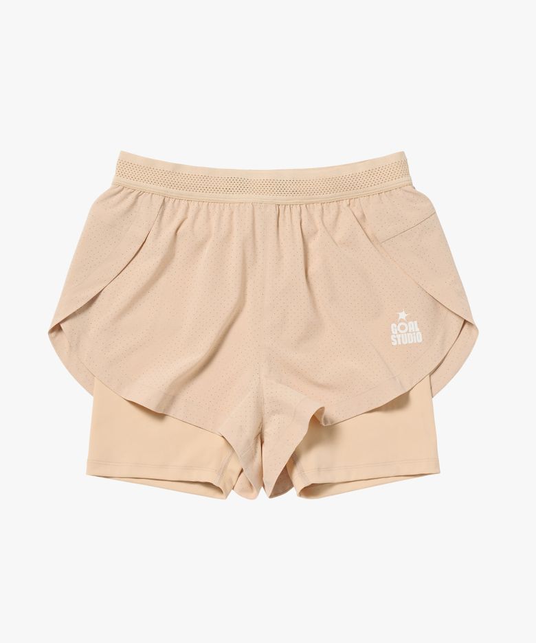 WS 2 RUNNING SHORTS-SAND