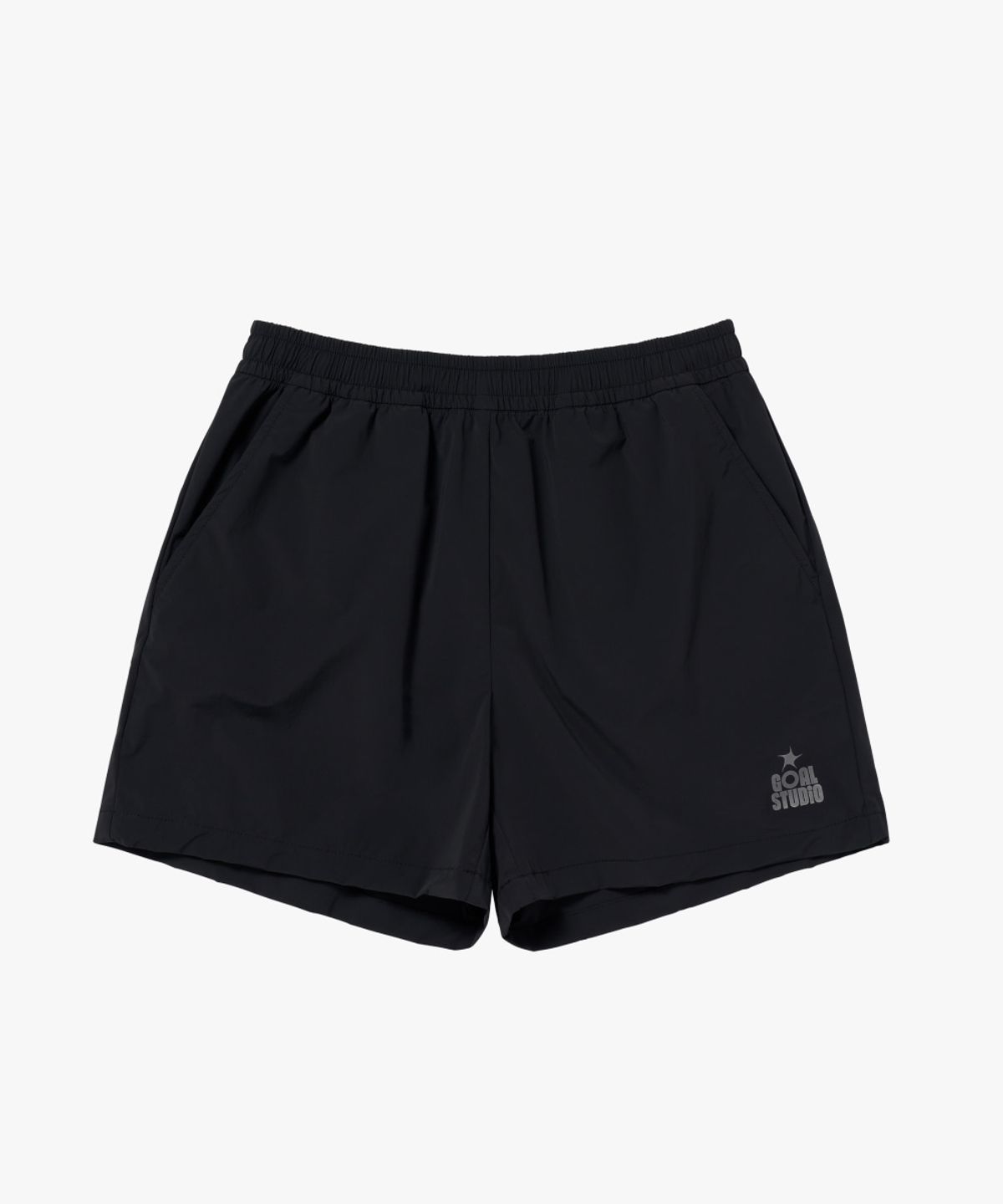 골스튜디오(GOALSTUDIO) WS ESSENTIAL STRETCH SHORTS-BLACK