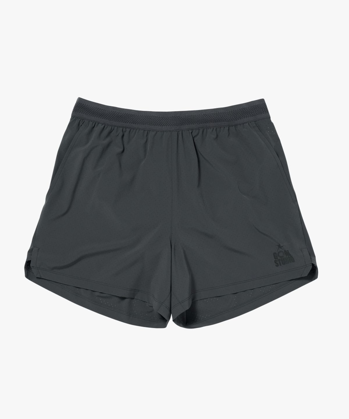 골스튜디오(GOALSTUDIO) MS 5 RUNNING SHORTS-CHARCOAL