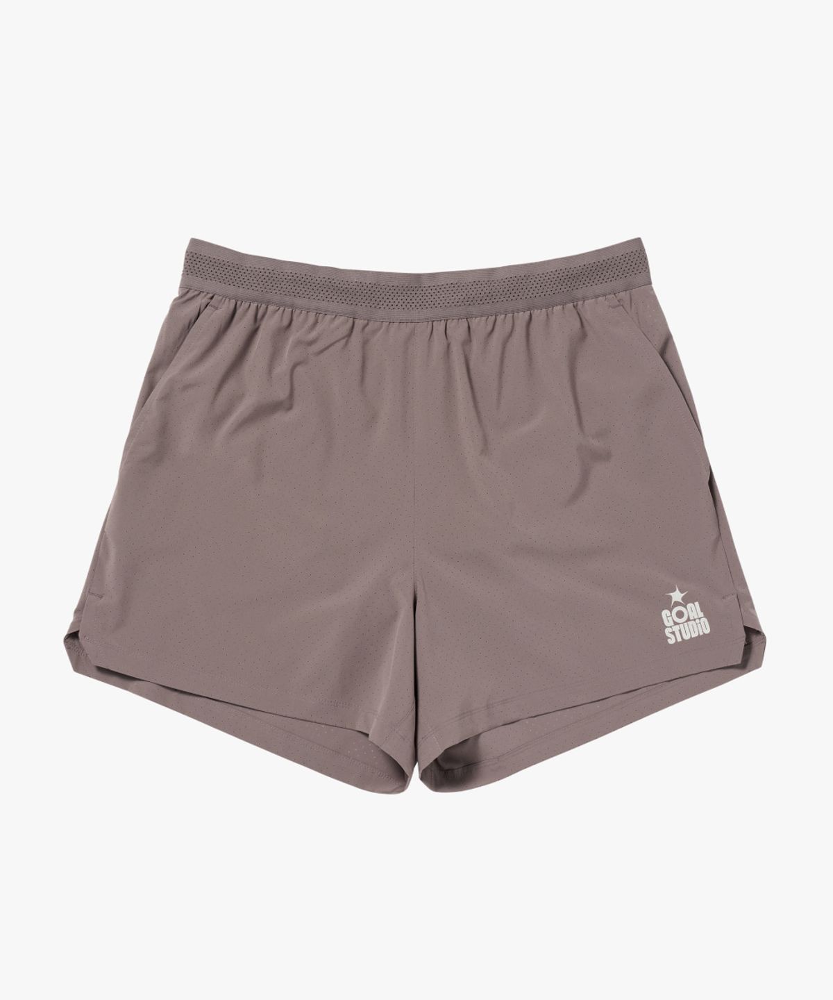 골스튜디오(GOALSTUDIO) MS 5 RUNNING SHORTS-BROWN