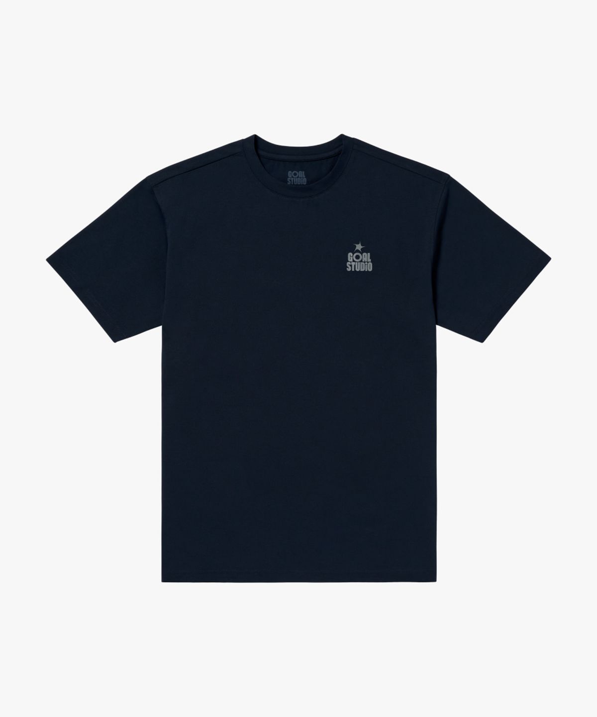 골스튜디오(GOALSTUDIO) MAP LOGO AIRDRY TEE-NAVY