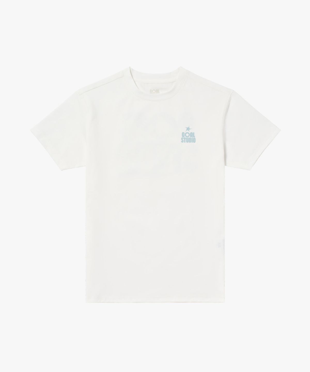 골스튜디오(GOALSTUDIO) MAP LOGO AIRDRY TEE-OFF WHITE