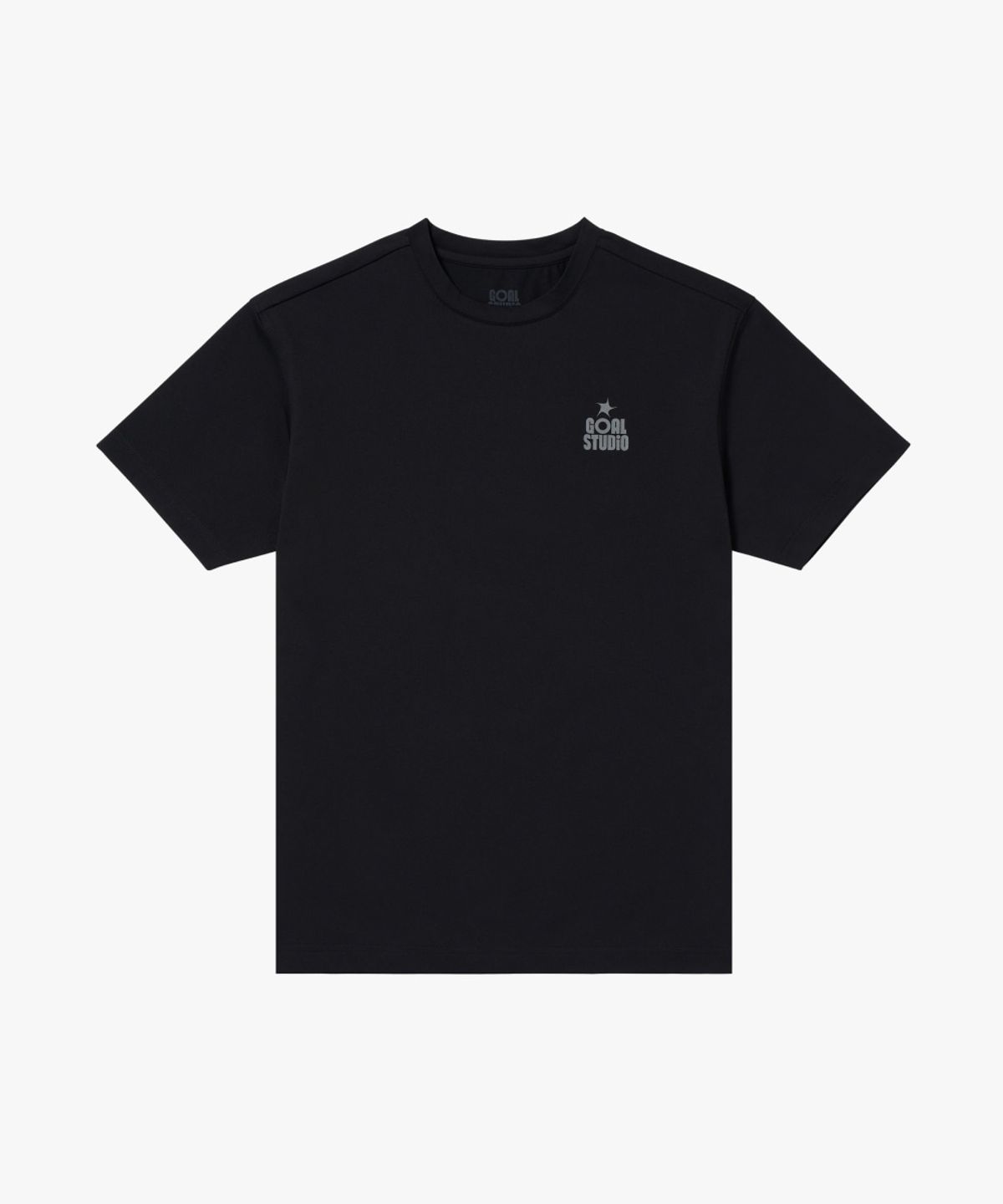 골스튜디오(GOALSTUDIO) GOAL DOT LOGO AIRDRY TEE-BLACK