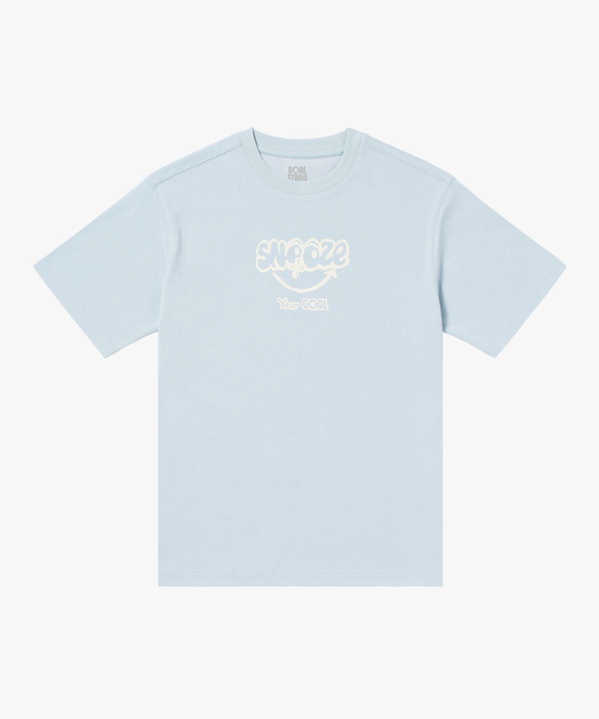 골스튜디오(GOALSTUDIO) SNOOZE AIRMESH TEE-SKYBLUE