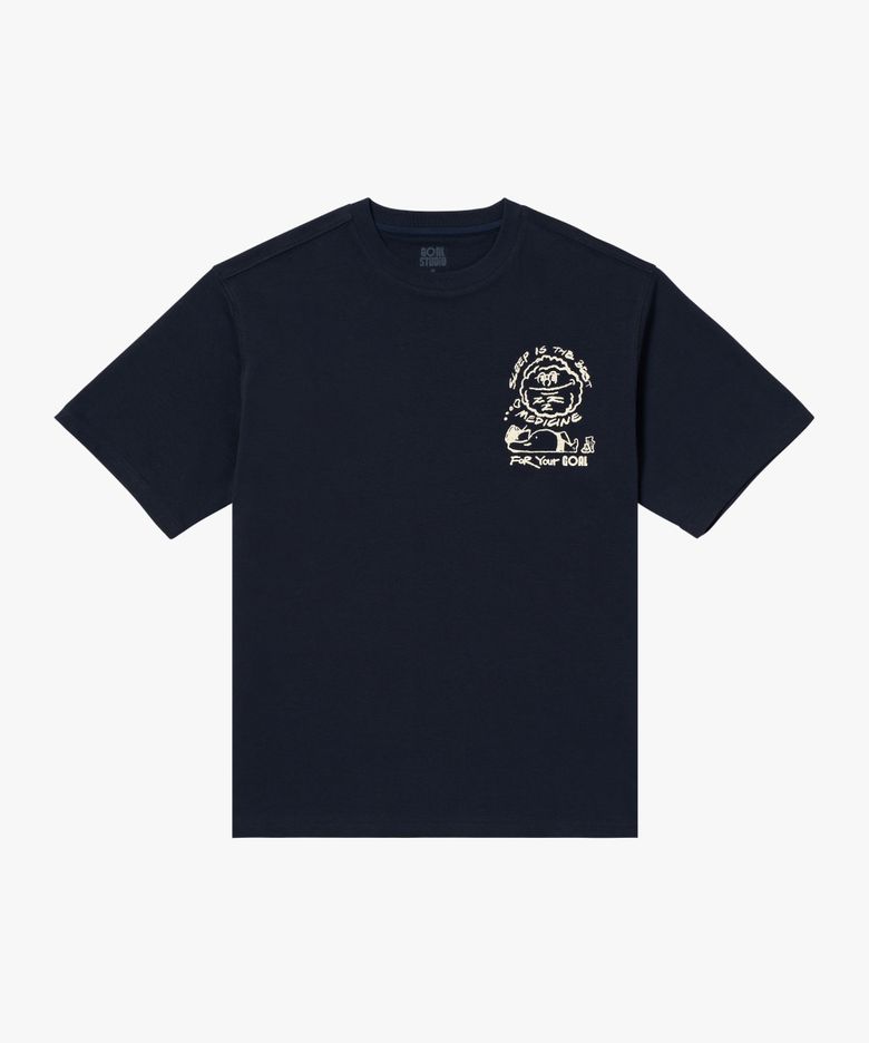 SLEEP AIRMESH TEE-NAVY