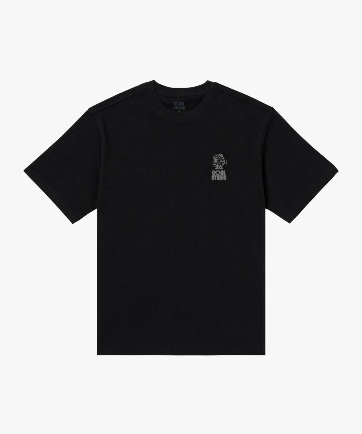 골스튜디오(GOALSTUDIO) NO BREAKS AIRMESH TEE-BLACK