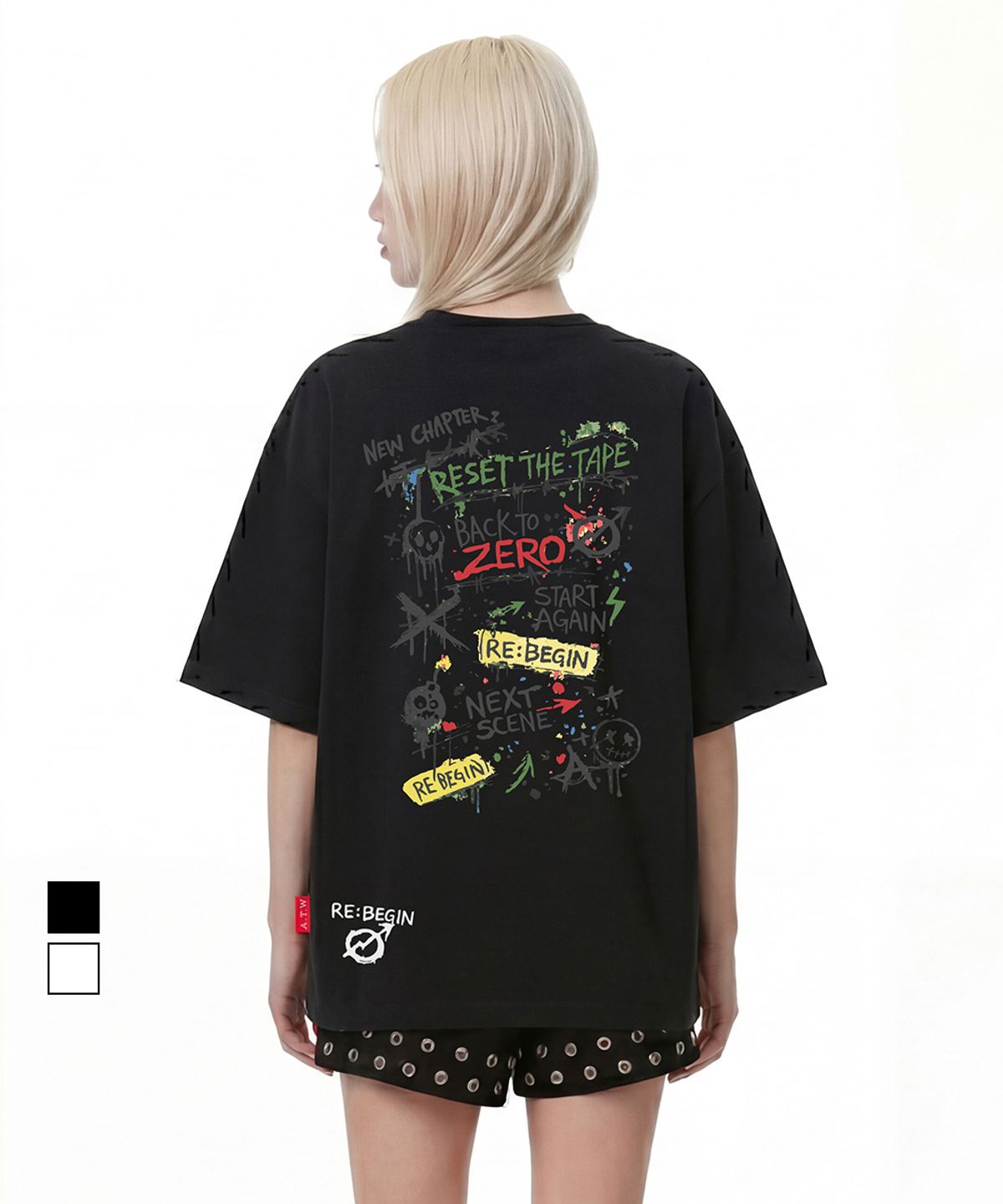 아티스트웨어(ARTISTWEAR) [ATW] 넥스트씬 반팔티 - 2COLOR