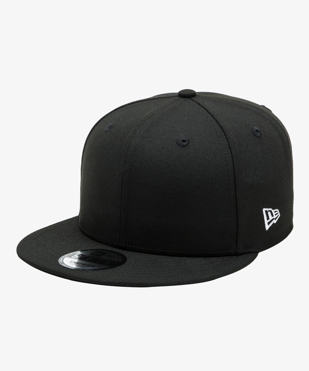 뉴에라(NEW ERA) 에센셜 무지 스냅백 블랙