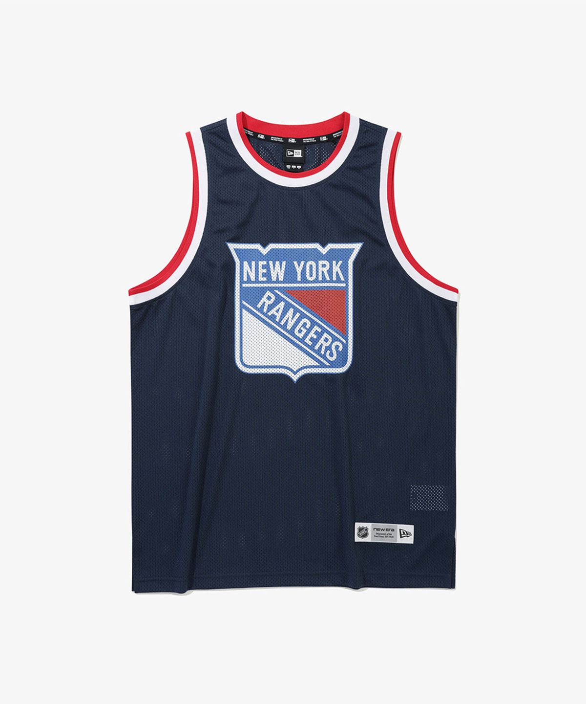 뉴에라(NEW ERA) NHL 뉴욕 레인저스 슬리브리스 네이비