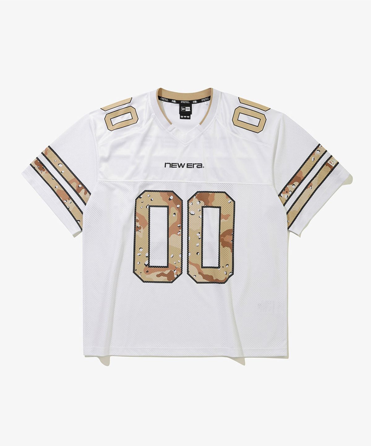 뉴에라(NEW ERA) 뉴에라 1920 메쉬 티셔츠 옵틱 화이트
