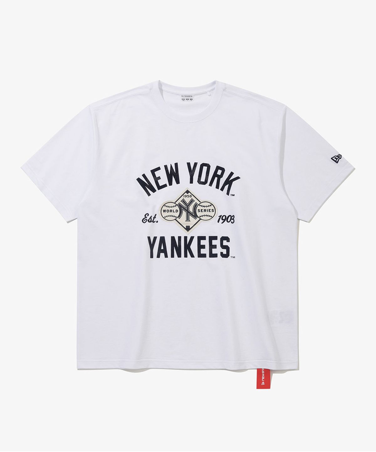 뉴에라(NEW ERA) MLB 뉴욕 양키스 1958 티셔츠 화이트