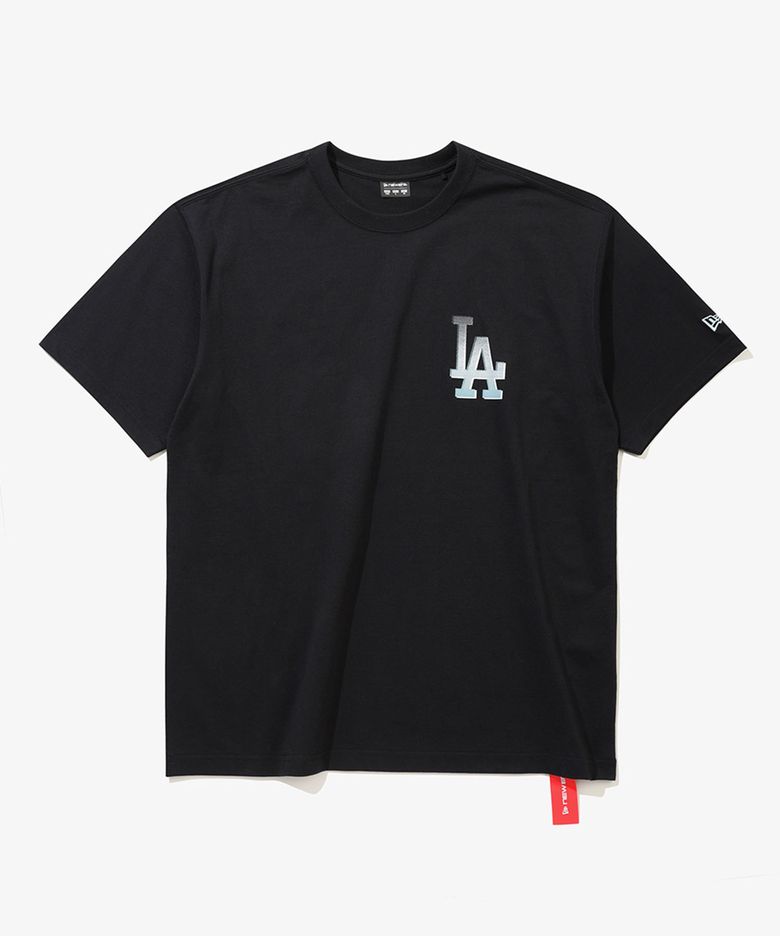 MLB LA 다저스 하프톤 티셔츠 블랙