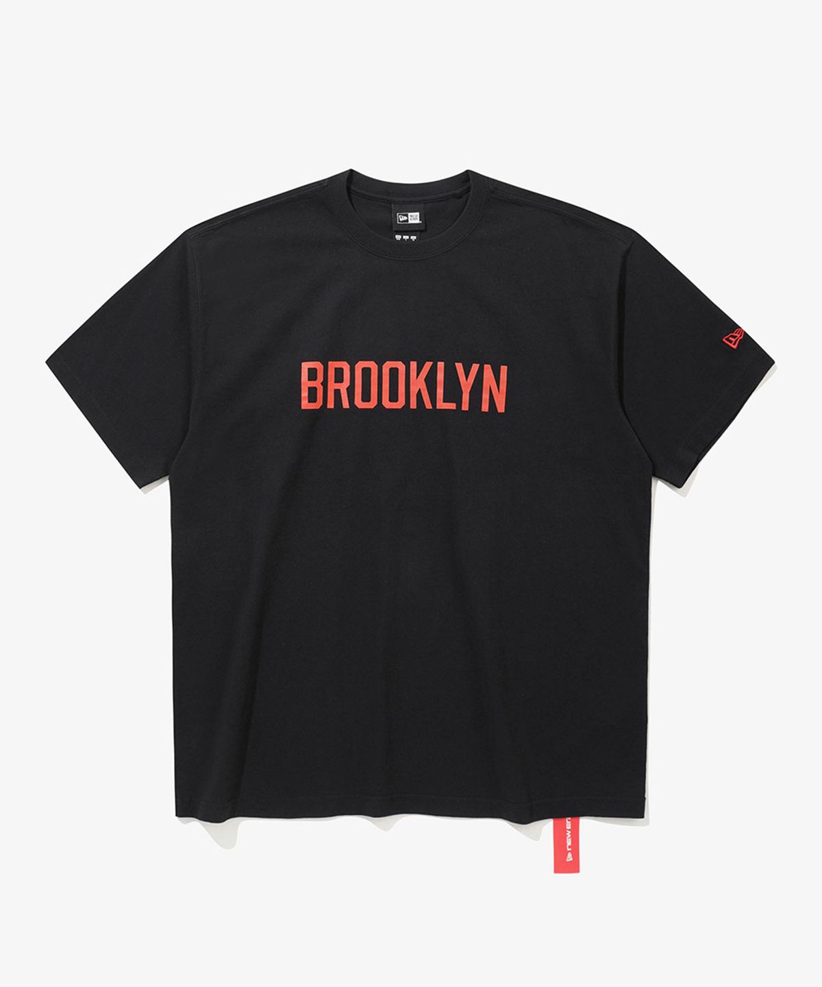 뉴에라(NEW ERA) MLB 쿠퍼스타운 브루클린 다저스 플래그 티셔츠 블랙