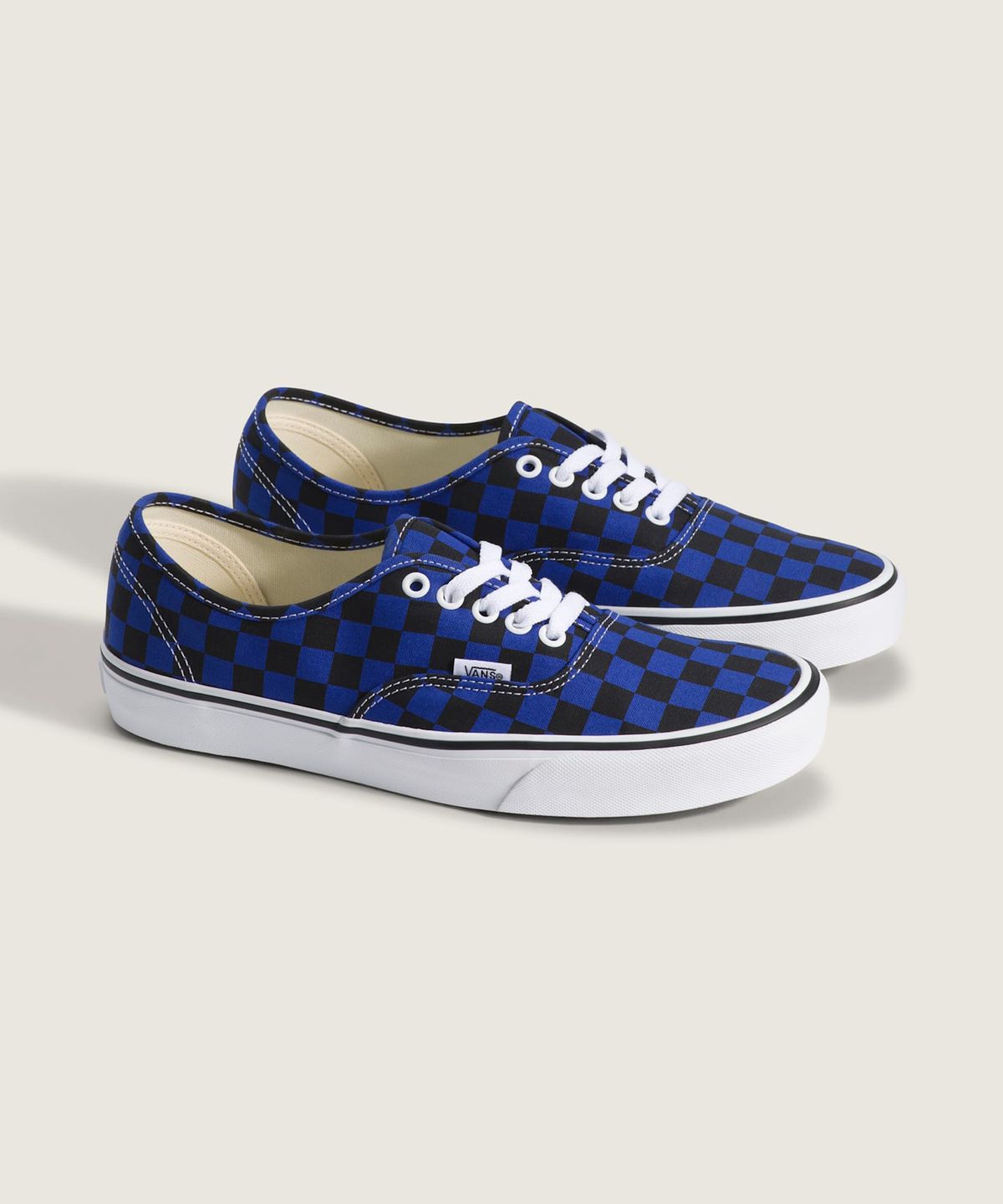 반스(VANS) 어센틱 - (체커보드) 블루:블랙 / VN000D7YY401