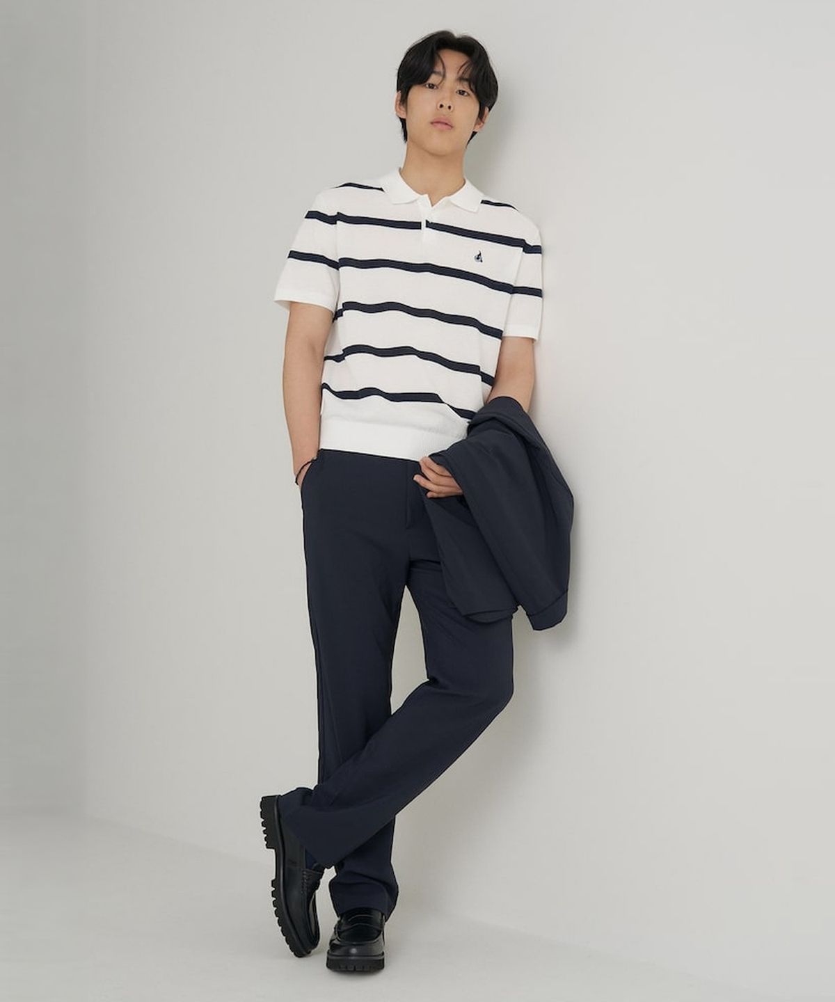 빈폴 멘(BEANPOLE MEN) 젠틀테크 컴포트핏 팬츠  애쉬