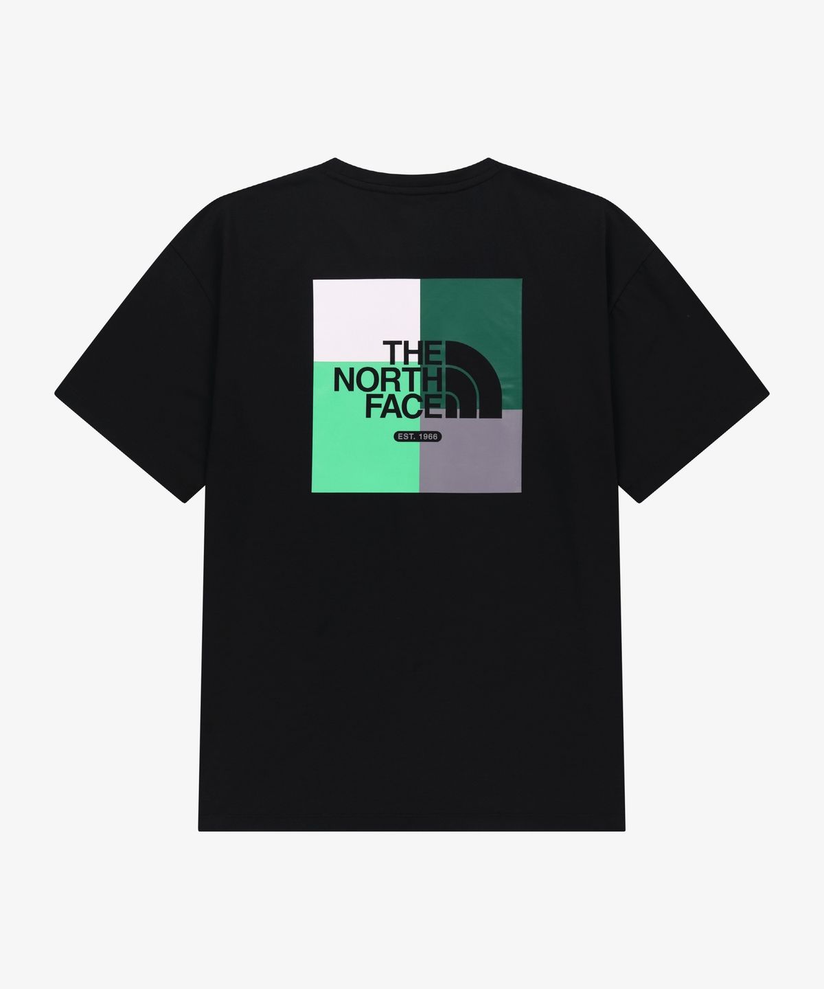 노스페이스(THE NORTH FACE) NT7US22J 컬러픽 EX 반팔 티 BLACK