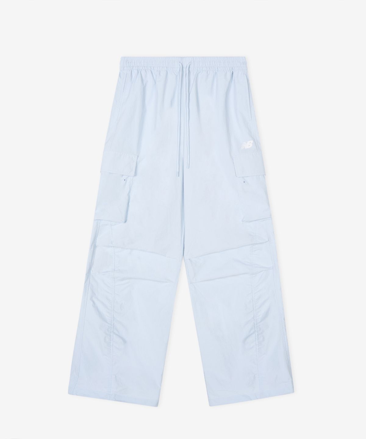 뉴발란스(NEW BALANCE) NBNTG2W412 / WOMEN 에센셜 경량 우븐 카고 와이드 팬츠 (L/BLUE)