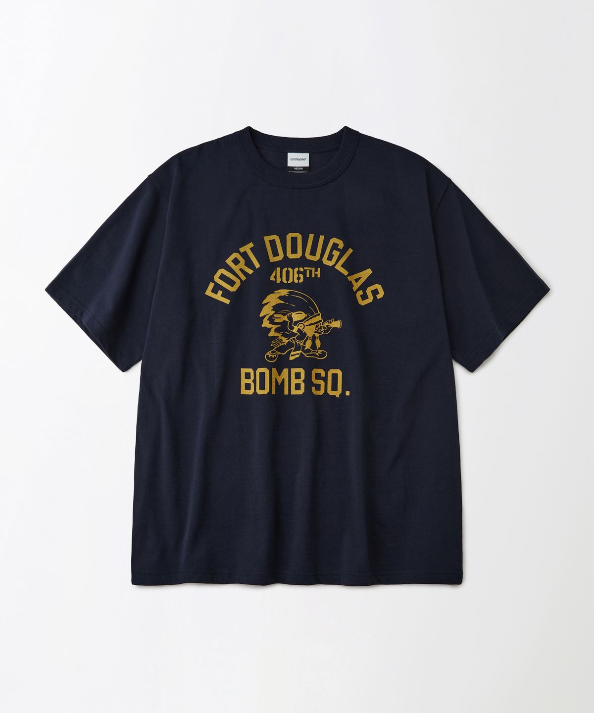아웃스탠딩(OUTSTANDING) MIL SERIES TEE(FORT DOUGLAS)_NAVY