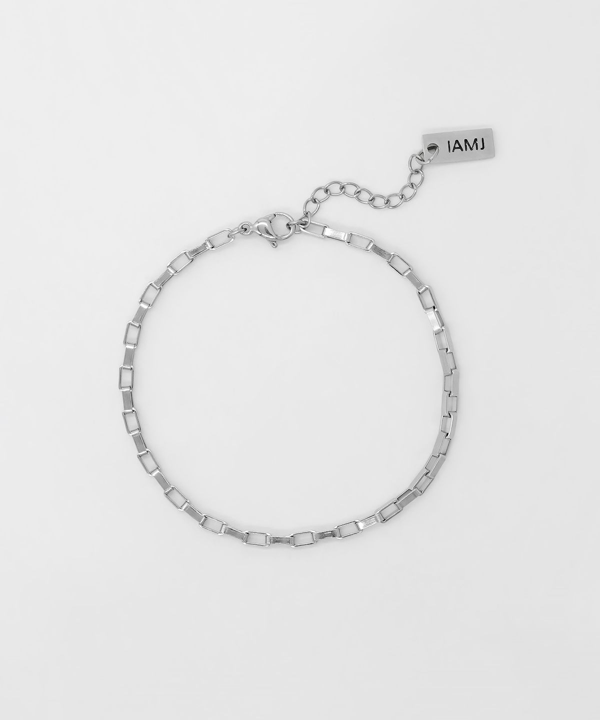 아이엠제이(IAMJ) 베이직 스퀘어 체인 팔찌_2.5mm (3types)