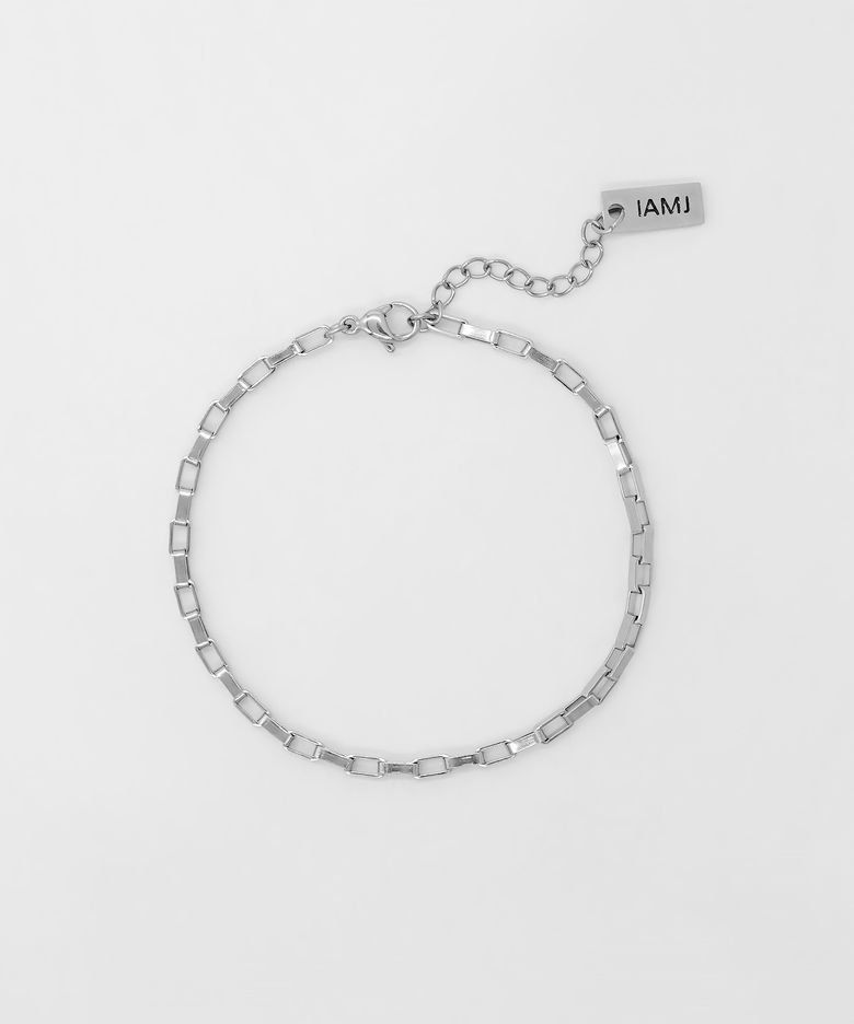 베이직 스퀘어 체인 팔찌_2.5mm (3types)