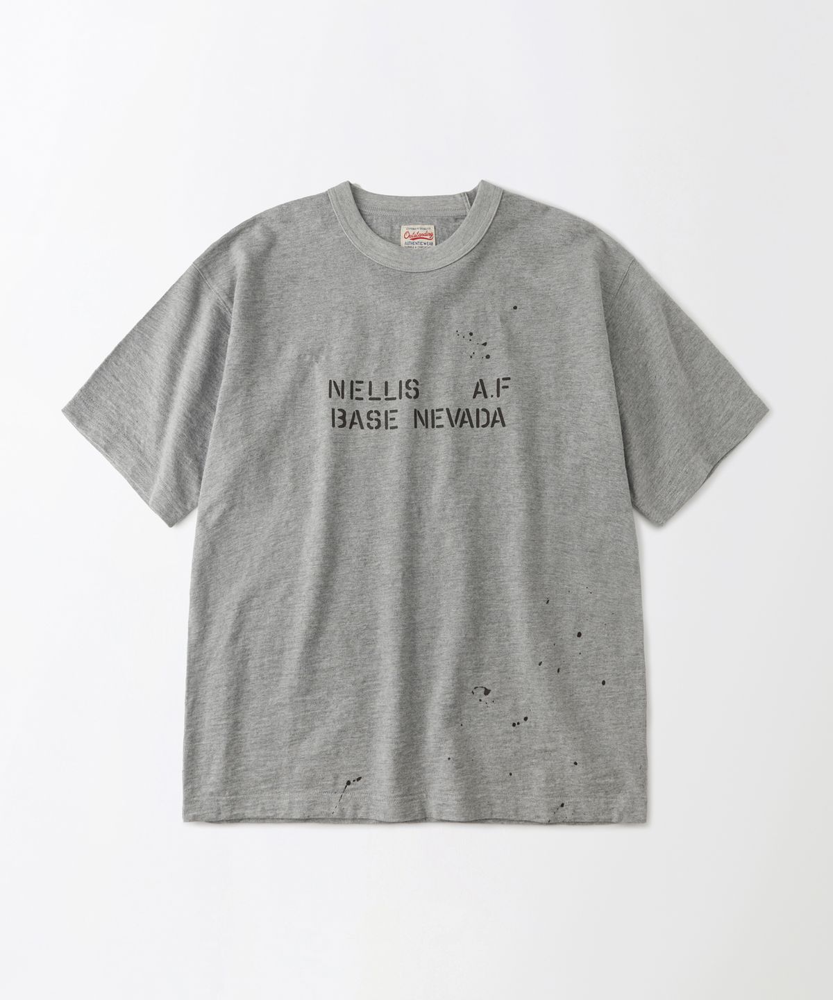 아웃스탠딩(OUTSTANDING) MIL SERIES TEE(NELLIS)_GRAY