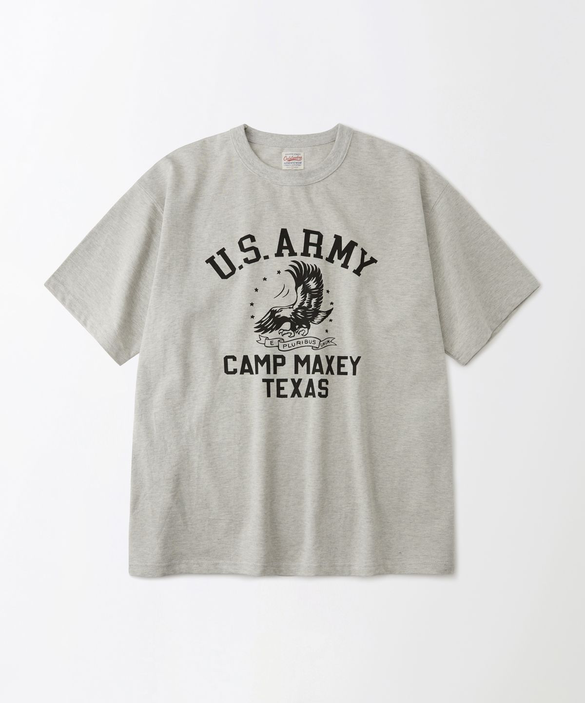 아웃스탠딩(OUTSTANDING) MIL SERIES TEE(CAMP MAXEY)_3%MELANGE GRAY