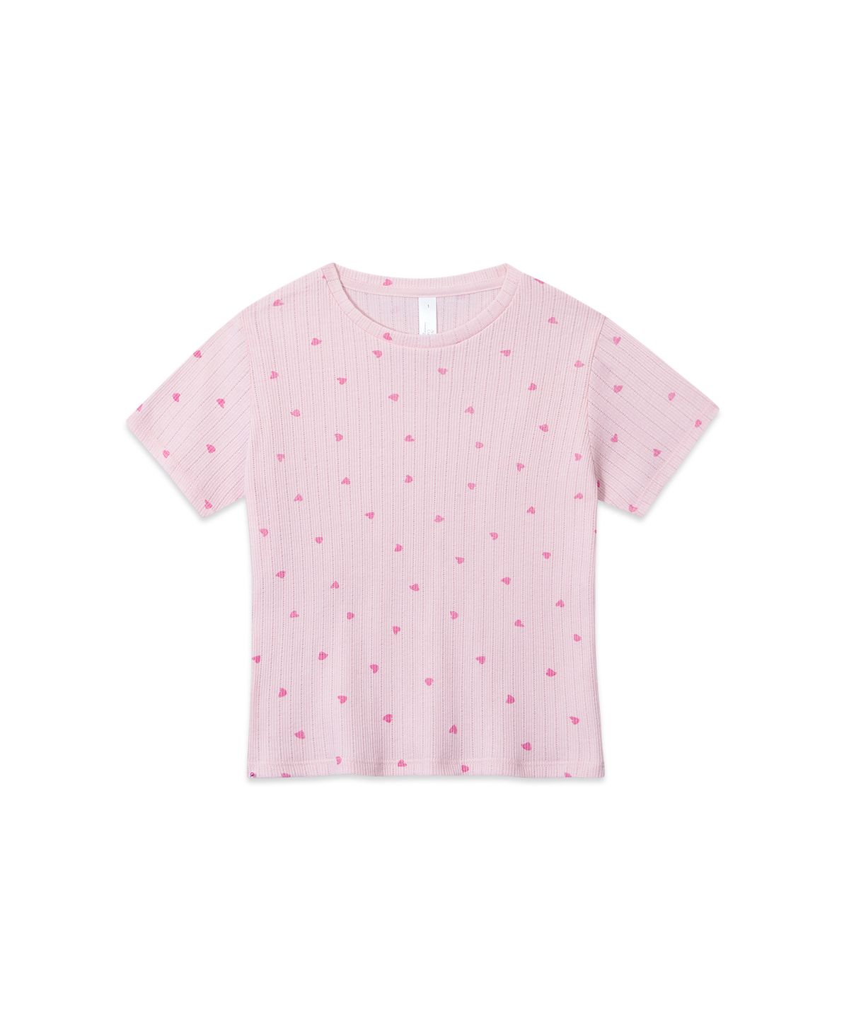스내피커들(SNAPPY CUDDLE) Pink Cliche Tee Shirt 핑크 클리셰 티셔츠