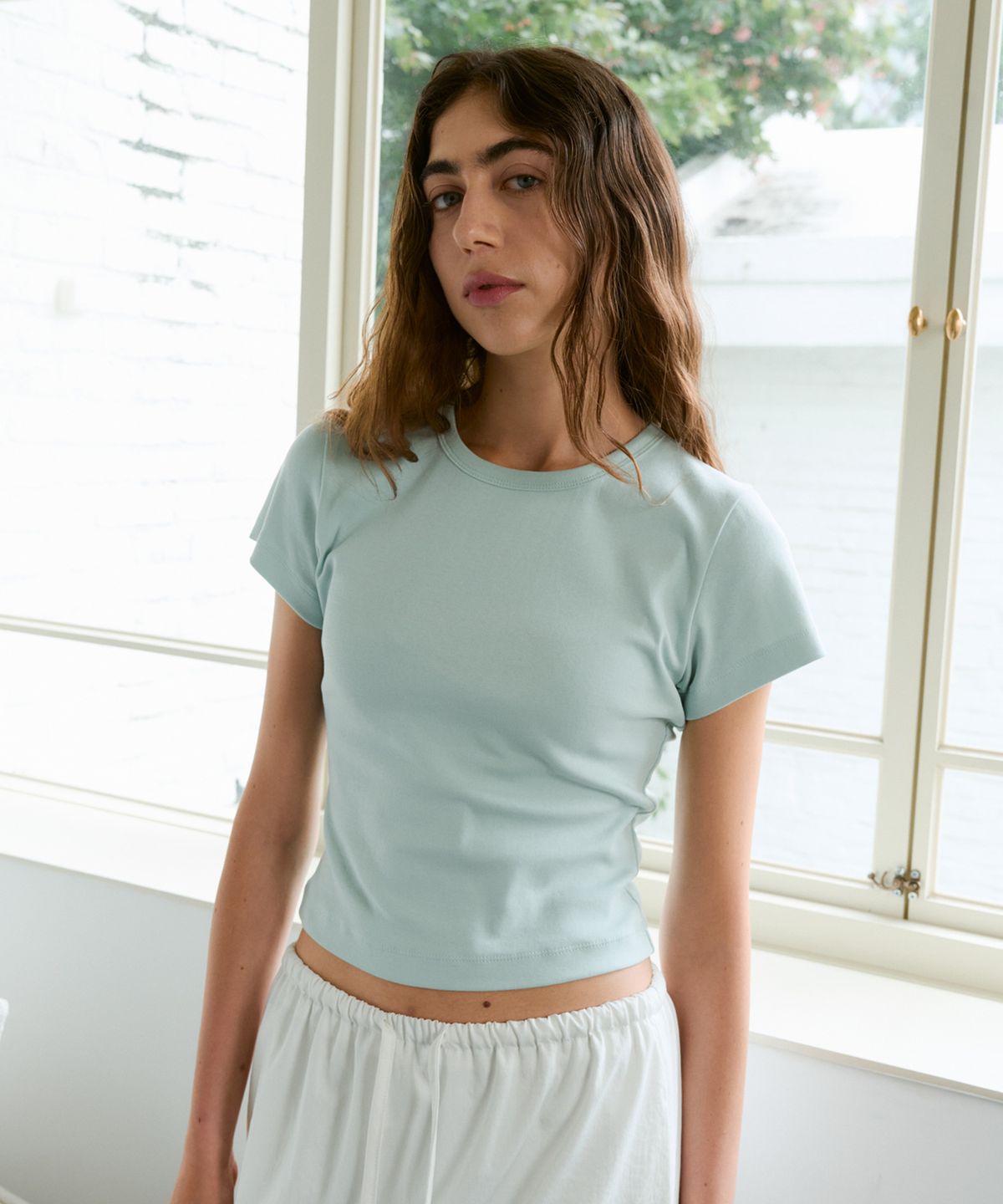 38컴온커먼(38COMEONCOMMON) Slim 90s T-Shirts (Mint)