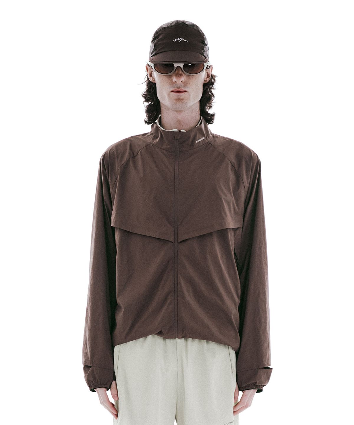 콜드웜(COLDWARM) Glide Wind Jacket (Brown)
