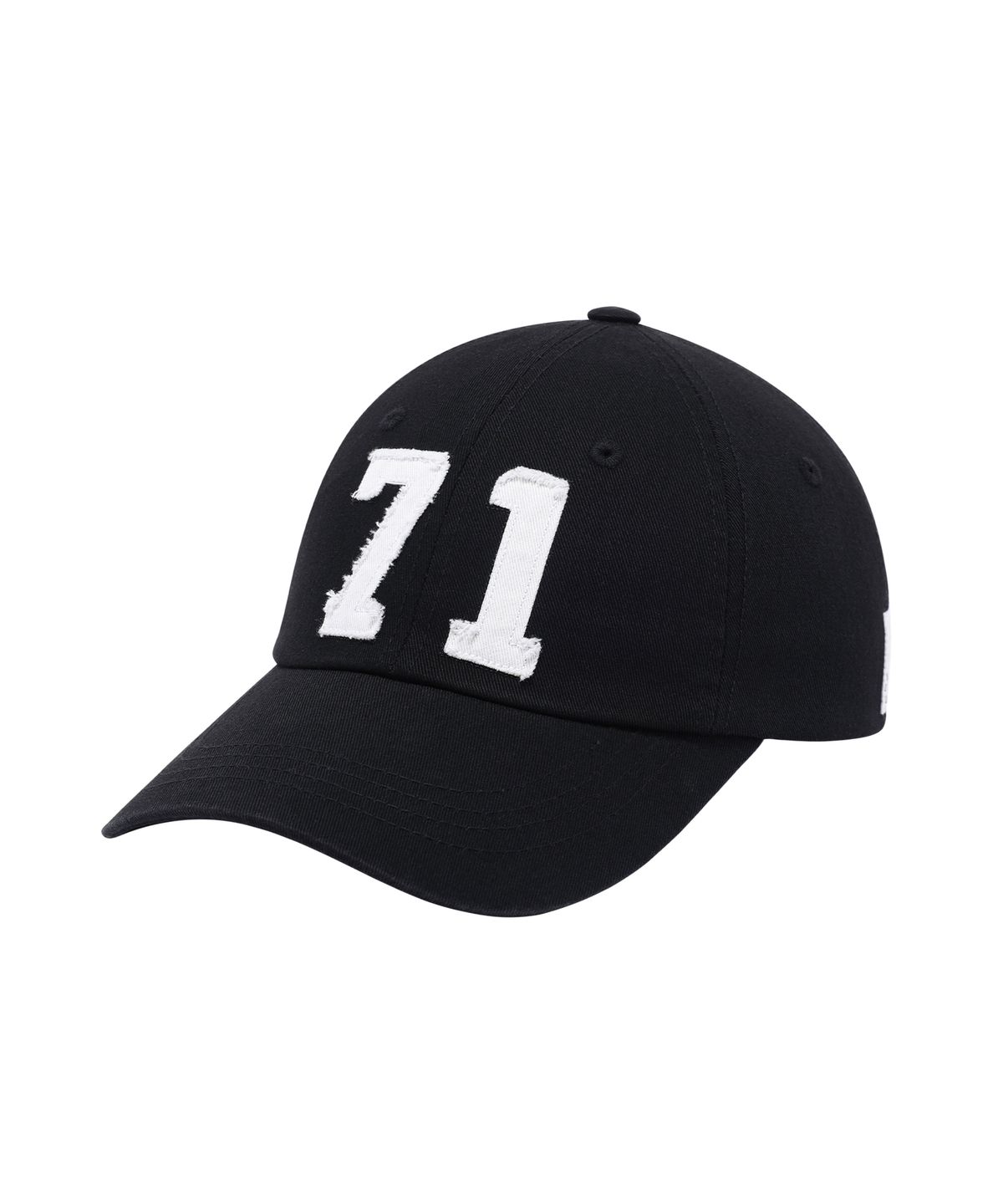 기철(KICHUL) 71 Emblem Logo Cap (Black)