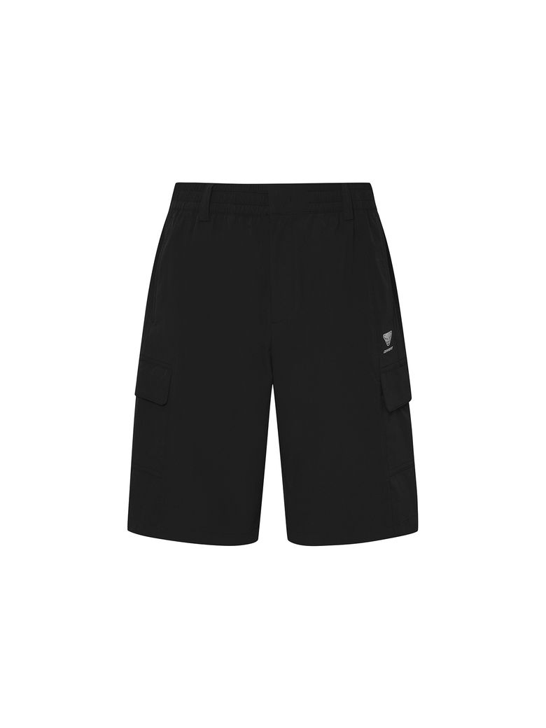 GOFREE (고프리) 남성 카고 하프팬츠_Black YMM26349Z1