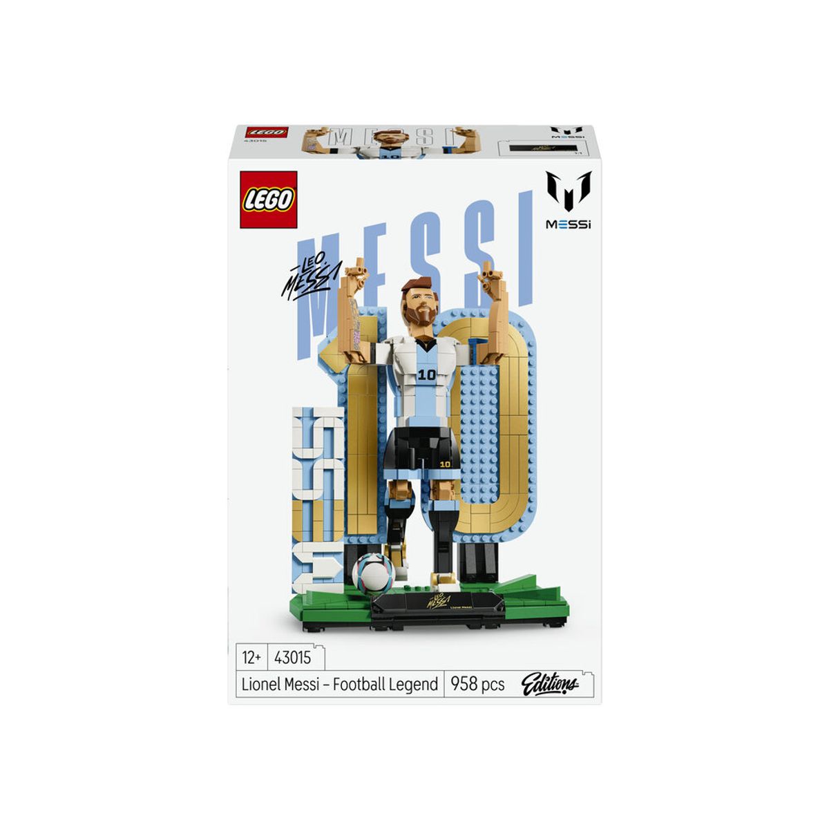 레고(LEGO) 레고 에디션 43015 리오넬 메시 - 레전드 플레이어 [레고공식]