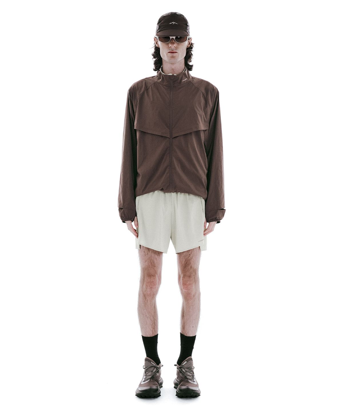 콜드웜(COLDWARM) Pace 4.5”Split Shorts (Bone)