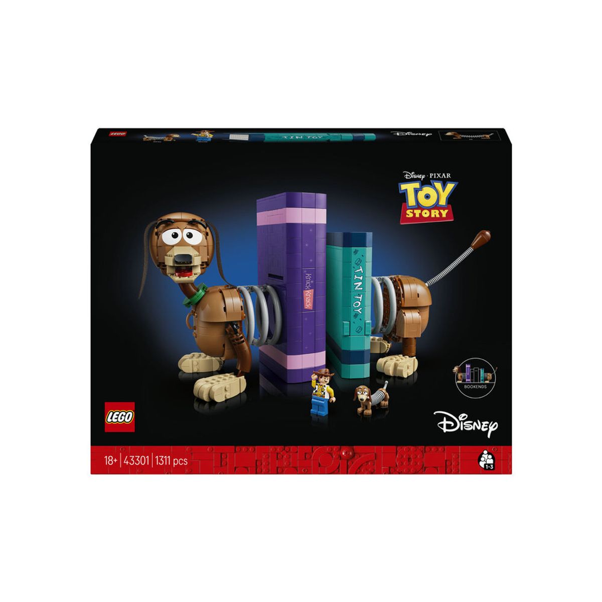 레고(LEGO) 레고 디즈니 픽사 43301 토이 스토리 슬링키 북엔드 [레고공식]