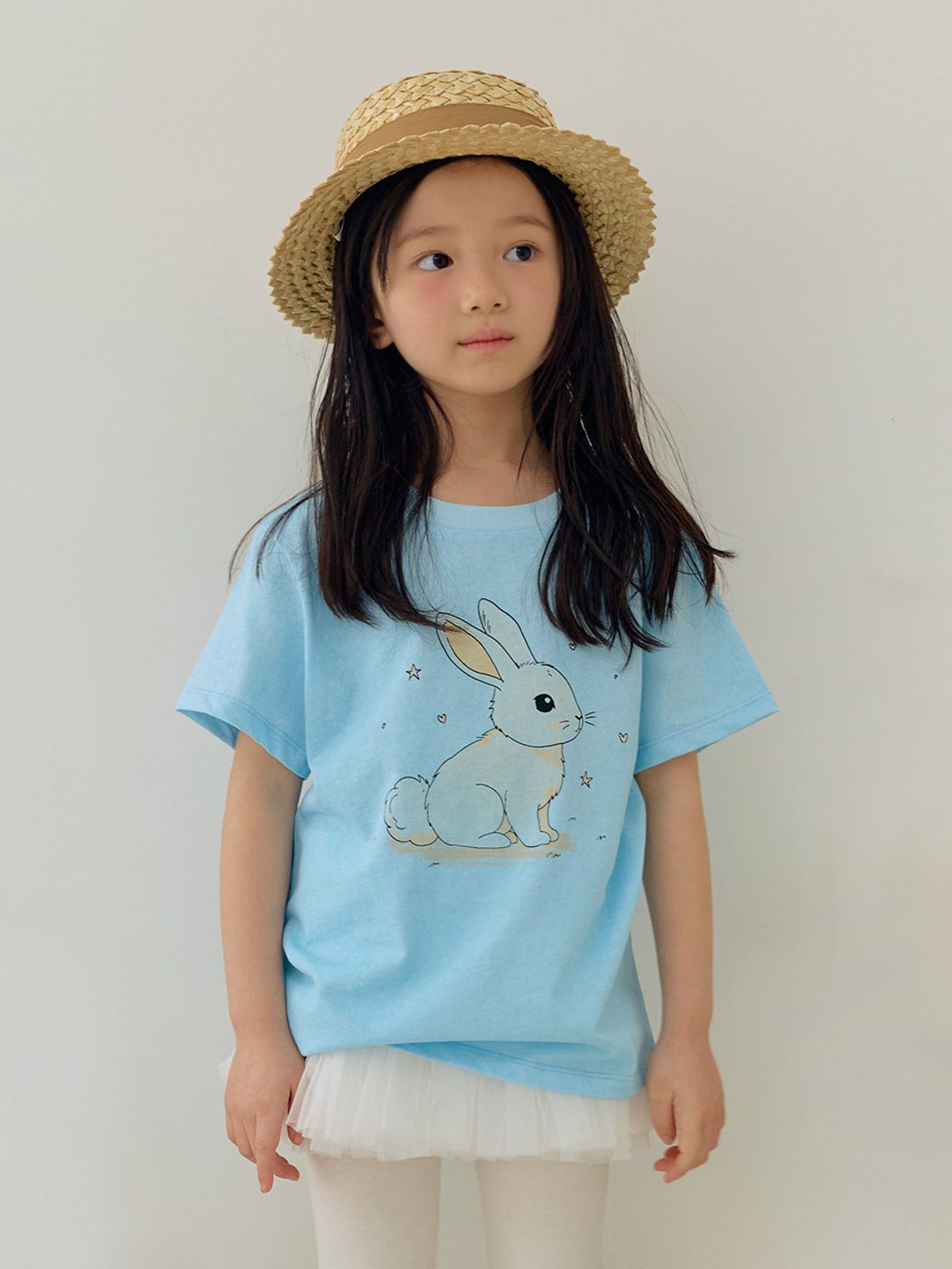 베베테일러(BEBETAILOR) 밀키웨이 라핀 반팔티