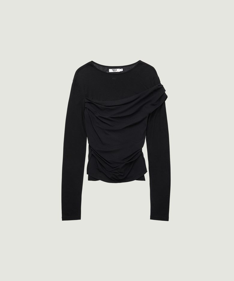 SHADE LAYERED T-SHIRT (BLACK)
