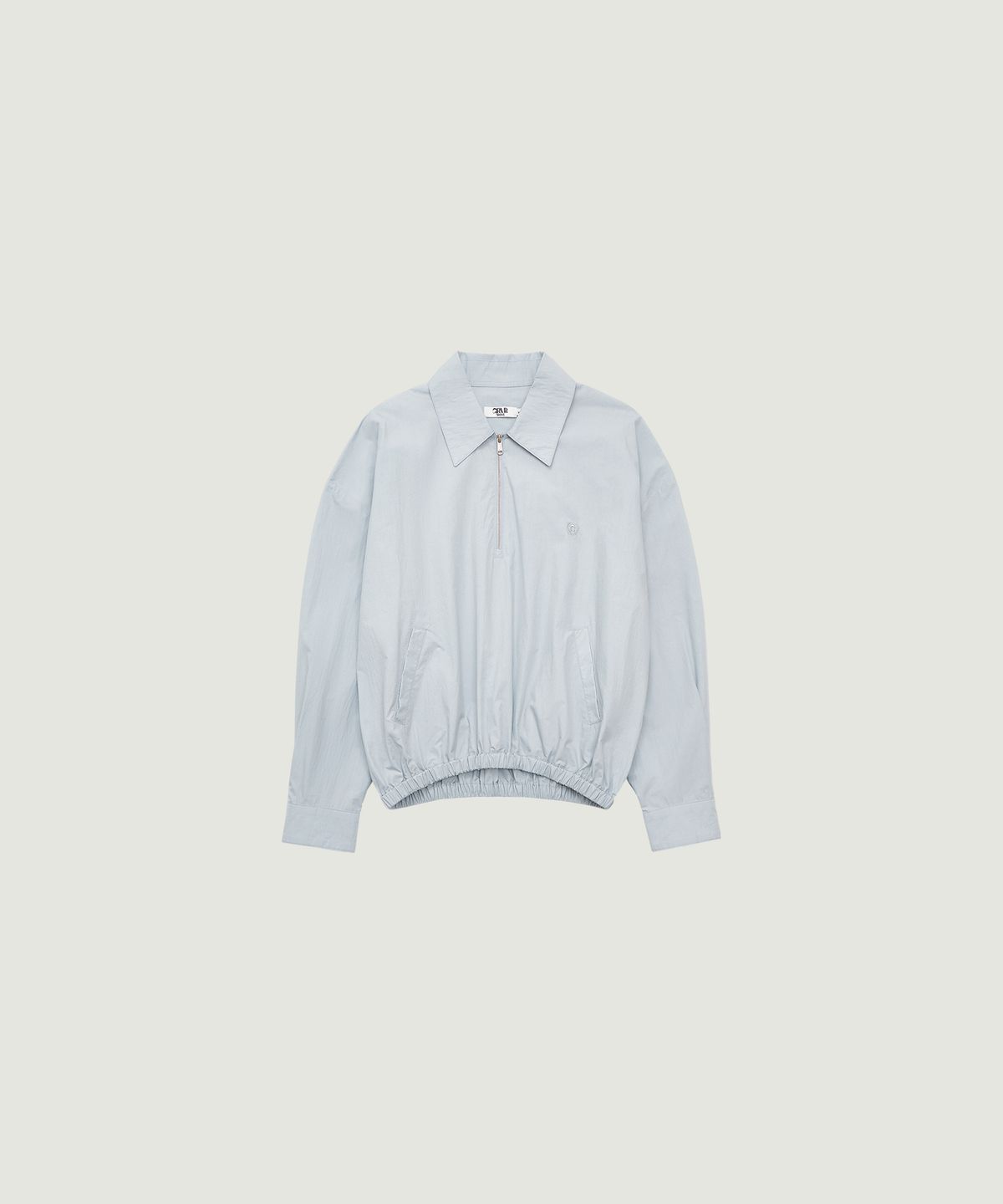 그로브(GROVE) LUAN HALF ZIP-UP (LIGHT BLUE)