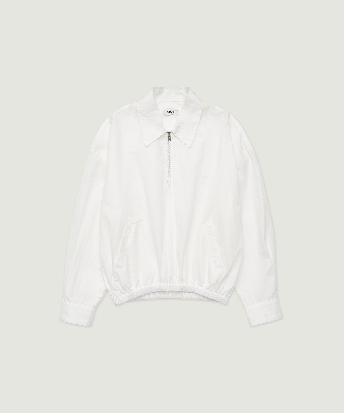 그로브(GROVE) LUAN HALF ZIP-UP (WHITE)