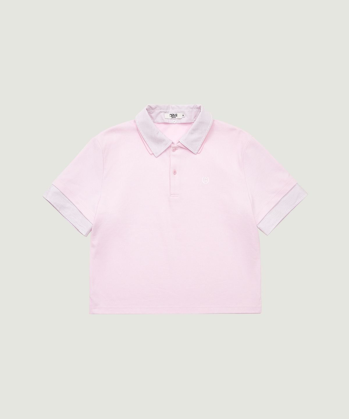 그로브(GROVE) POEM PIQUE T-SHIRT (PINK)