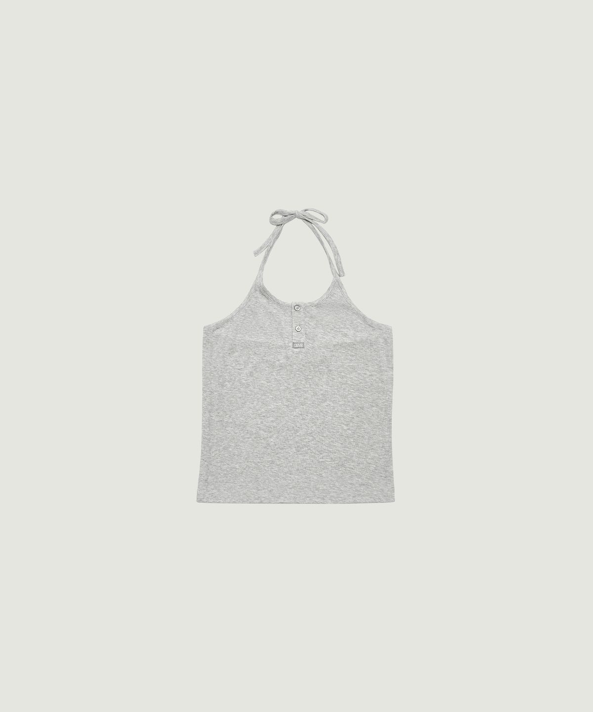 그로브(GROVE) LIV HALTER TOP (MELANGE GRAY)