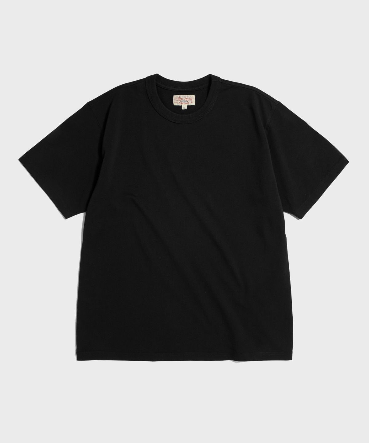 레드토네이도(RED TORNADO) 9.5oz Cotton Basic Tee Black