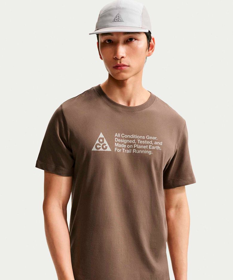 ACG 드라이 핏 트레일 러닝 티셔츠 M - 아이언스톤 / IO9630-004