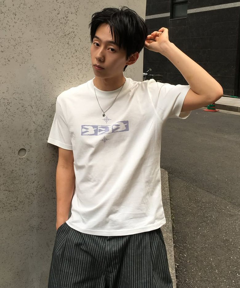 버드 글리프 티셔츠 : 2컬러