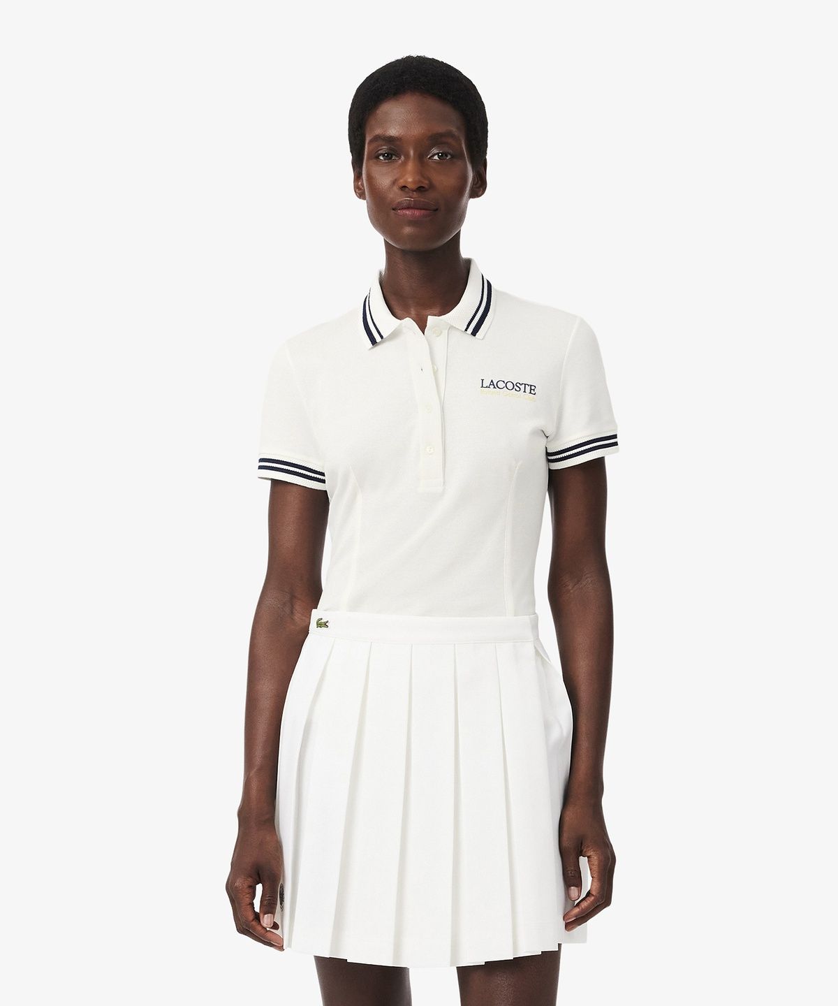 라코스테(LACOSTE) 여성 롤랑가로스 테니스 피케 폴로 셔츠 PF0582-56G 70V