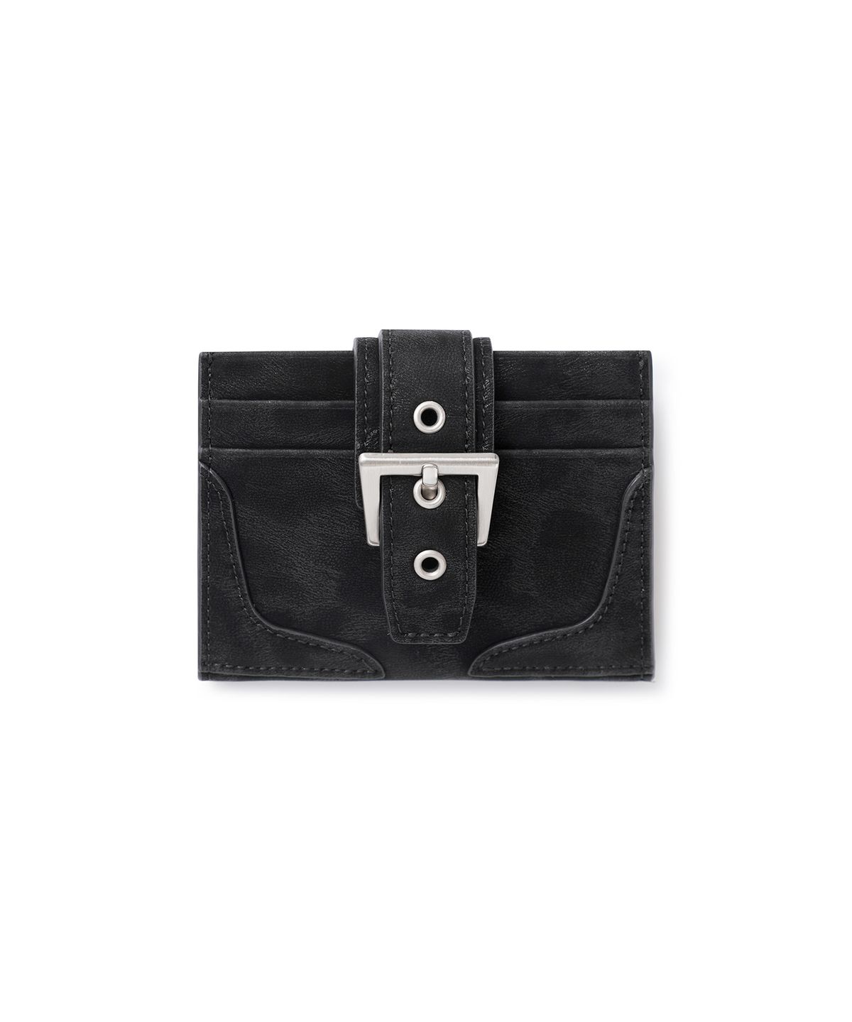 페넥(FENNEC) BUCKLE BRIDGE POCKET - LEOPARD BLACK