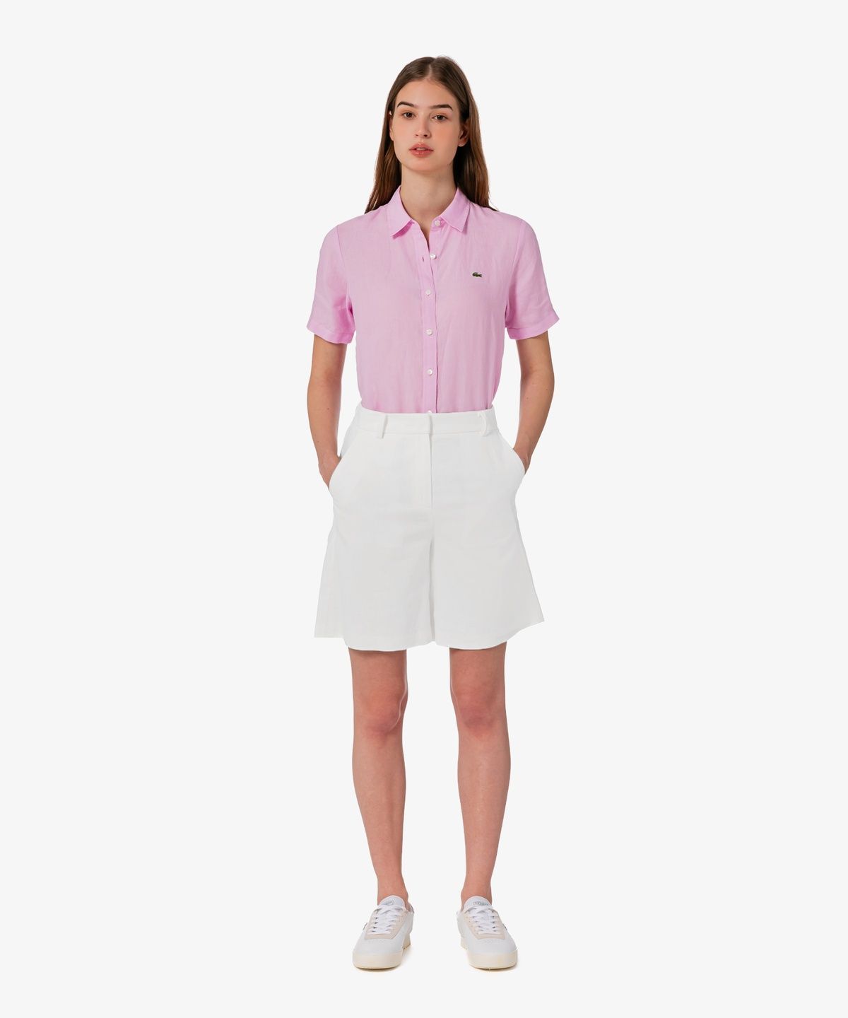 라코스테(LACOSTE) 여성 버뮤다 쇼츠 FF864E-56G 70V