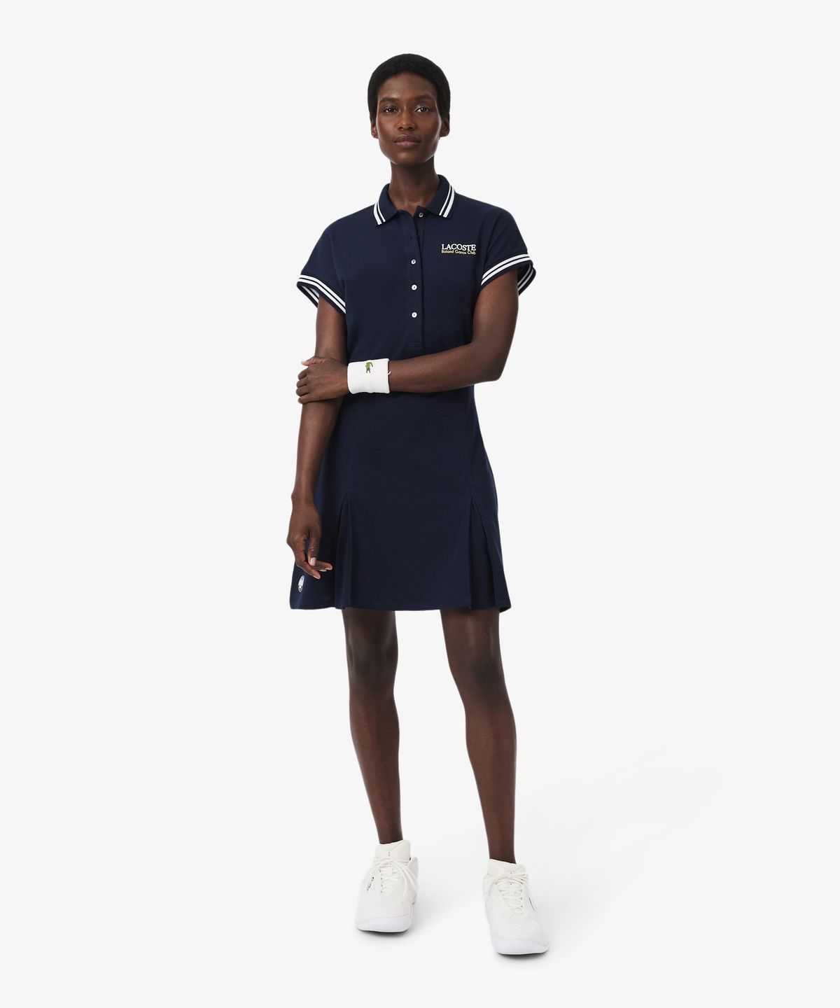 라코스테(LACOSTE) 여성 롤랑가로스 테니스 피케 드레스 EF0584-56G 166