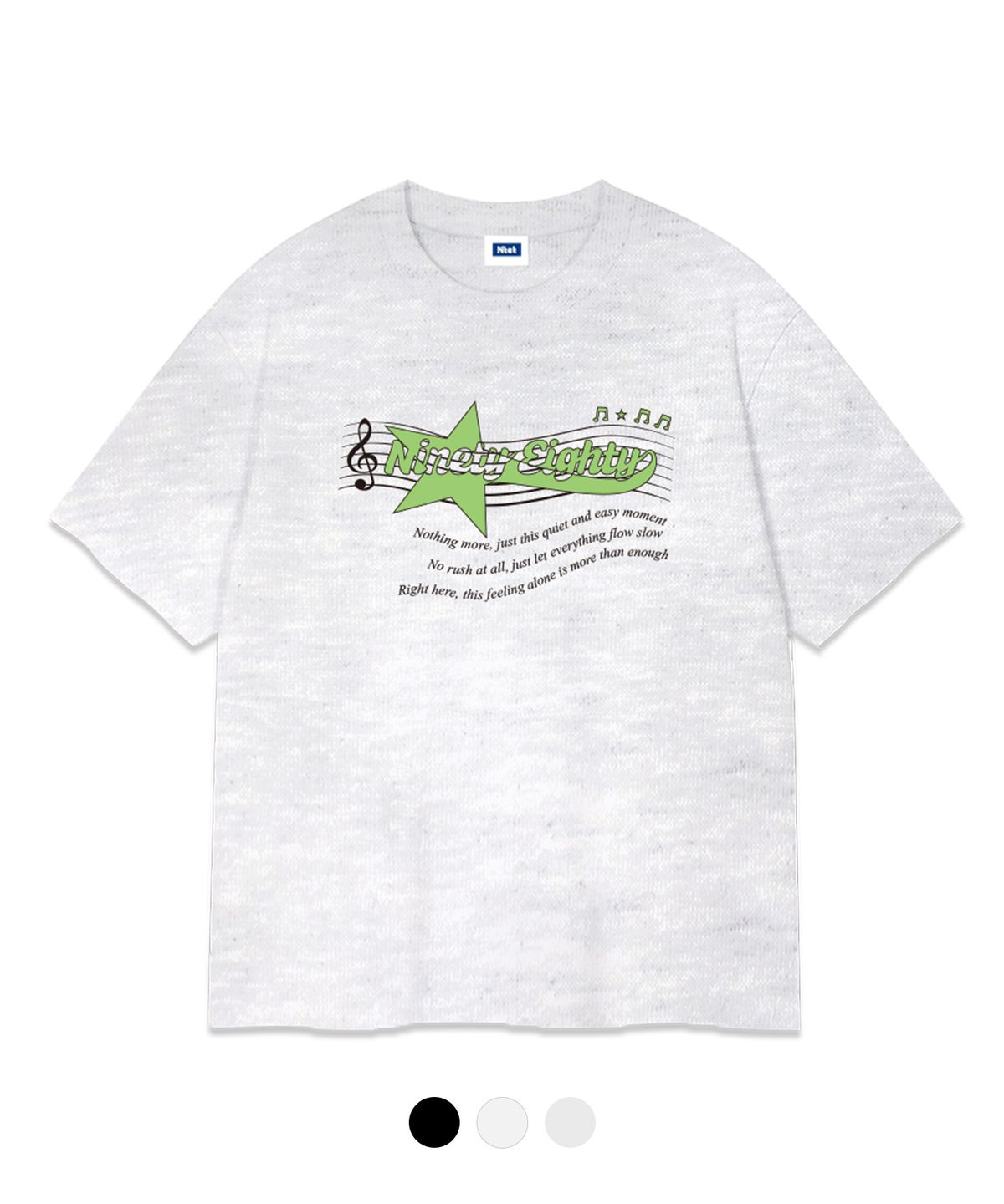 엔티이티(NTET) tempo star over fit t-shirt (3color)